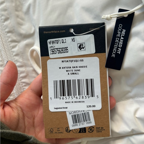 North Face Antora Rain Jacket [NWT] size XS - Picture 5 of 5